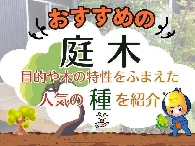 おすすめの庭木～目的や木の特性をふまえた人気の種を紹介